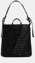 Desigual hátizsák BLACK PATCH TANGO P - fekete Univerzális méret