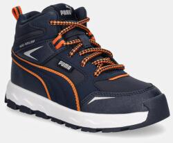 PUMA gyerek cipő Evolve Trail - sötétkék 28 - answear - 18 090 Ft