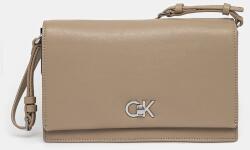 Calvin Klein keresztpántos táska női műbőr - bézs Univerzális méret - answear - 22 990 Ft
