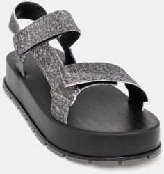 Melissa szandál FLOWING PLATFORM DENIM - fekete Női 41/42