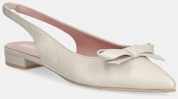Pretty Ballerinas bőr balerina cipő Clementine - bézs Női 37
