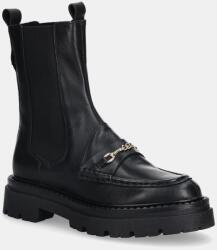 Steve Madden bőr bokacsizma Kasey - fekete Női 40