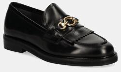 Jonak bőr mokaszin DELPHES - fekete Női 38