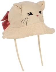 Konges Sløjd gyerek pamut sapka VERBENA BOW KITTY SUN HAT - bézs 2-4 éves