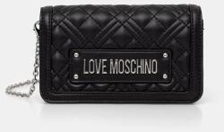 Love Moschino keresztpántos táska női műbőr - fekete Univerzális méret - answear - 37 990 Ft