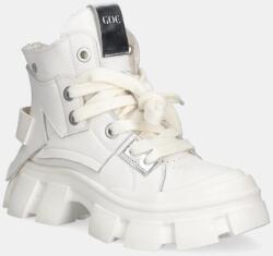 Goe bőr bakancs - bézs Női 37 - answear - 35 990 Ft