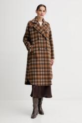 Marc O'Polo gyapjú kabát - barna 44