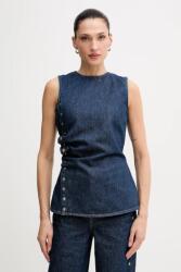 Rotate farmer blúz - sötétkék 34