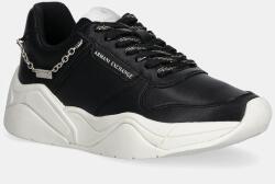 Giorgio Armani bőr sportcipő - fekete Női 36 - answear - 77 990 Ft