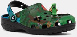Crocs papucs Classic Minecraft Clog - zöld Női 41/42