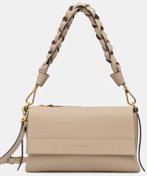 Coccinelle bőr táska BOHEME GRANA DOUBLE - bézs Univerzális méret - answear - 149 990 Ft