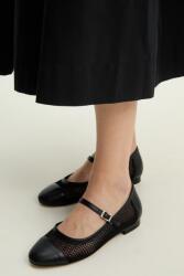 Answear. LAB bőr balerina cipő - fekete Női 38 - answear - 15 990 Ft