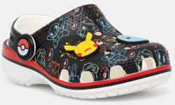 Crocs gyerek papucs CROCS CLASSIC POKEMON PRINT CLOG - fekete 22/23