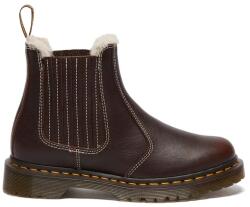 Dr. Martens bőr bokacsizma 2976 Leonore II - barna Női 39