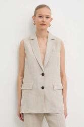 Marella vászonmellény - bézs 36