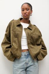 Answear. LAB rövid kabát - zöld S/M