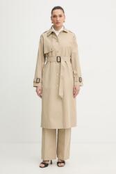 Silvian Heach trench kabát női pamut SPEGIOM - bézs 38