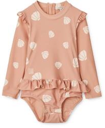 Liewood egyrészes baba fürdőruha Sille Baby Printed Swimsuit - rózsaszín 56