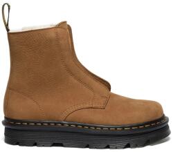 Dr. Martens nubuk bokacsizma ZebZag Lace Less Warm Lined - barna Női 36