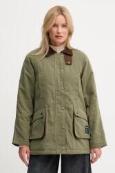 Pepe Jeans rövid kabát - zöld S - answear - 41 990 Ft