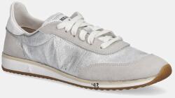 Patrizia Pepe bőr sportcipő - ezüst Női 36 - answear - 80 990 Ft