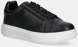 Moschino bőr sportcipő - fekete Női 38 - answear - 55 990 Ft