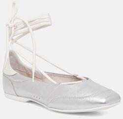 Patrizia Pepe bőr balerina cipő - ezüst Női 39