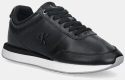 Calvin Klein sportcipő RETRO RUNNER LACE UP LTH MG - fekete Női 38