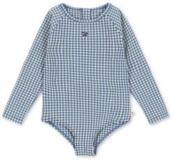 Konges Sløjd egyrészes gyerek fürdőruha FRESIA LS SWIMSUIT GRS - kék 98