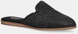 Toms papucs RAFFIA - fekete Női 41