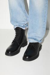 Medicine magasszárú bőr cipő - fekete Férfi 44