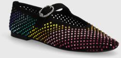 Kurt Geiger London velúr balerina Mayfair Ballet Flat - fekete Női 37 - answear - 56 990 Ft