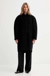 Filippa K baba gyapjúkeverék pulóver - fekete 34