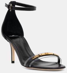 Elisabetta Franchi bőr szandál - fekete Női 41