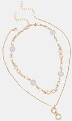 Twinset nyaklánc 2 db - arany Univerzális méret