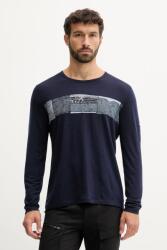 Icebreaker funkcionális hosszúujjú merinó gyapjú Merino 200 Oasis - sötétkék S