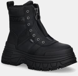 Buffalo bokacsizma Fusion Front Zip - fekete Női 37