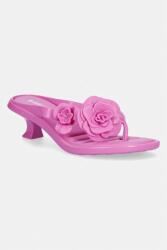 Melissa flip-flop THONG KITTEN HEEL PETALS AD - rózsaszín Női 35/36