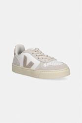 Veja gyerek bőr sportcipő Small V-10 Laces - bézs 34 - answear - 28 990 Ft