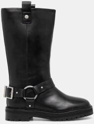 Barbour bőr csizma Freya - fekete Női 38