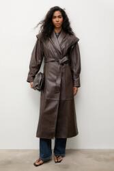 ANSWEAR bőrkabát - barna L