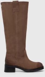 Steve Madden csizma velúrból Banner - barna Női 38