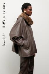 ANSWEAR Bonded by Answear. LAB & LOBOS bőrdzseki - barna XS/S