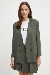 Patou gyapjú kabát - zöld 36