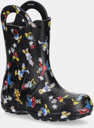 Crocs gumicsizma MICKEY FRIENDS HANDLE IT BOOT KIDS - fekete 29/30