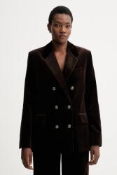 Zadig&Voltaire bársony kabát - barna 40