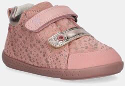 Garvalin nubuk gyerekcipők - rózsaszín 19