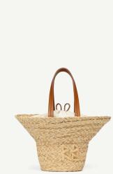 Ruslan Baginskiy női fonott kosár Hat Shaped Bag - bézs Univerzális méret