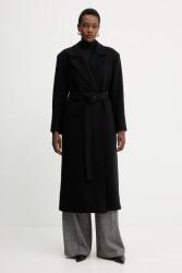 MARELLA gyapjú kabát - fekete 38 - answear - 159 990 Ft