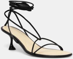 Proenza Schouler bőr szandál Tee - fekete Női 37